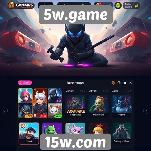 Novidades no design e interface do 5w.game
